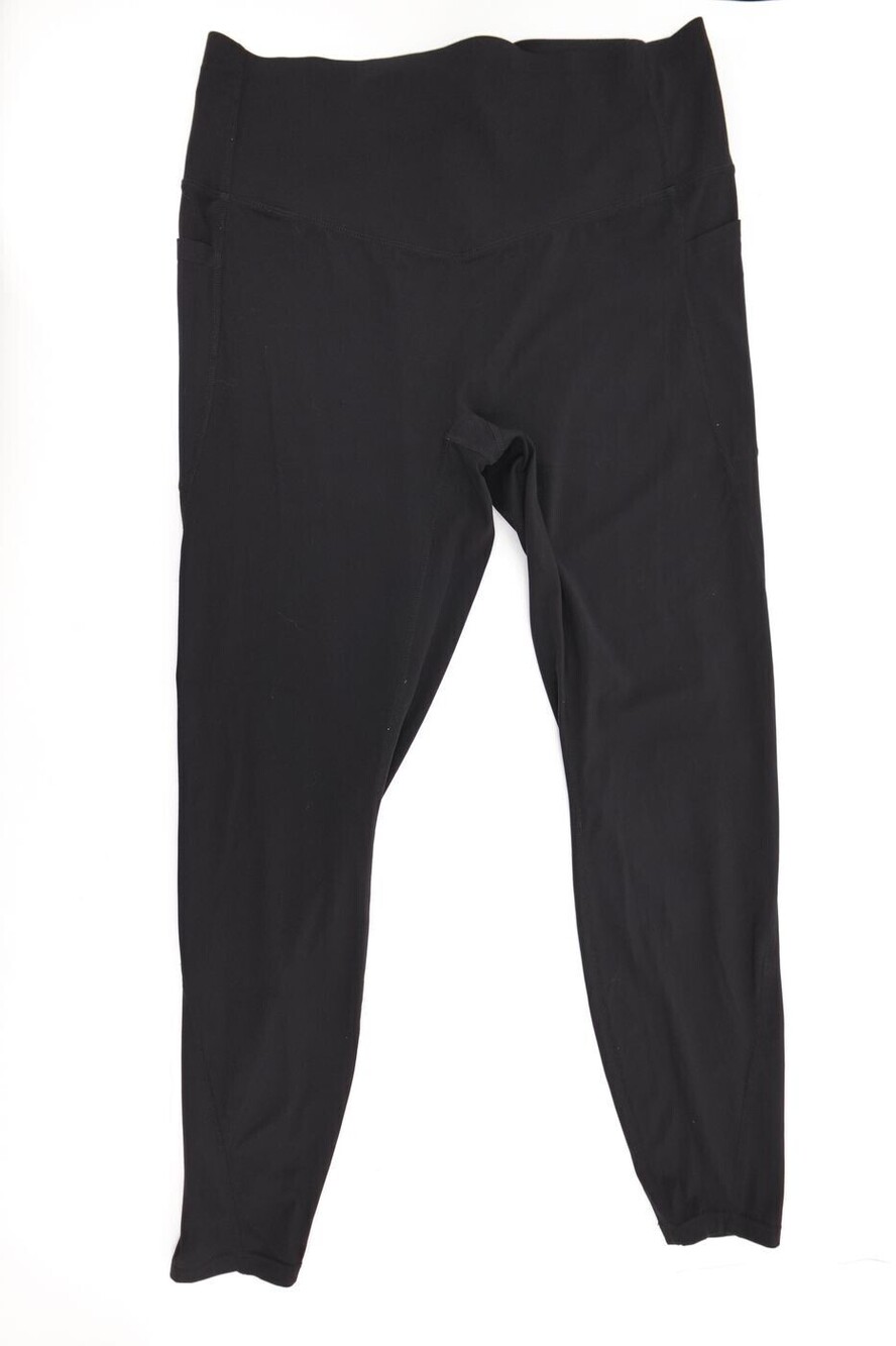 Halara Pants Womens XL Black Leggings High Waist Full Length Stretch Active